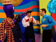 Anthony eating fruit in "Hoop-Dee-Doo it's a Wiggly Party"