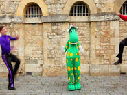 Lachy and Dorothy at Tower of London