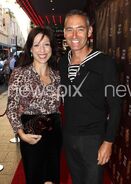 Anthony and Miki at the Sydney Entertainment Centre