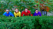 The Wiggles wearing glasses