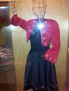 A female dancer's outfit on display at The Wiggles Exhibition.