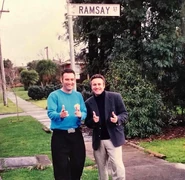 Anthony and Paul Field at Ramsay Street