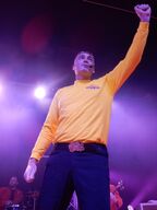 Greg in The Wiggles' reunion concert