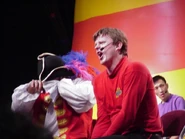 Captain Feathersword crying in 2003