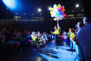 Emma in the audience