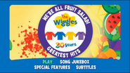 Main menu (Background music: We're All Fruit Salad!)