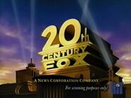 20th Century Fox Logo Screener VHS only