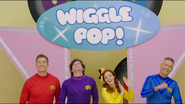 The Wiggles and the Wiggle Pop sign