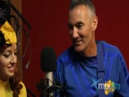 Anthony at Mix FM studio