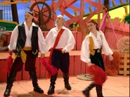 "Ahoy there, Captain Feathersword."