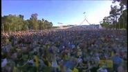 The audience in "Australia Day" concert