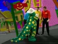 "We did it! Back on Happy street!"