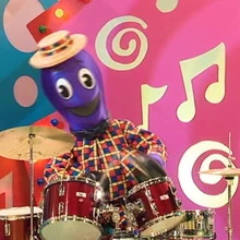 the wiggles drum set