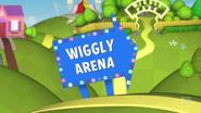 Wiggly Arena sign