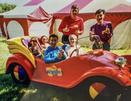 The Other Wiggles and the Ryan Family in the Big Red Car