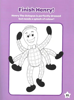 Henry The Octopus Coloring Pages [2025]