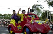 The Wiggles National Federation Day parade