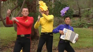 The Professional Wiggles in bonus music video of "Whoo Hoo! Wiggly Gremlins!"