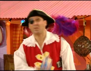 Captain Feathersword confused