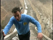 Anthony at the Great Wall of China