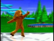 Fluffy on Slippery Street