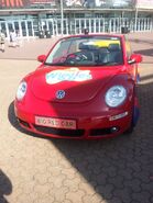 The Volkswagen Big Red Car at Allphones Arena