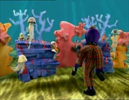 Henry and his Underwater Big Band cooperating