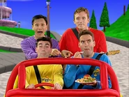 Anthony eating fruit salad in "Toot Toot!" 1999