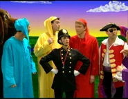 "We've been following you all over Wiggletown."