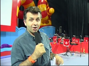 Damcevski during rehearsals for the  tour.
