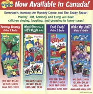 WigglesCanadian2001Advert.jpg (1.12 MB) VHS, CD and Cassette promotion in Kids Motion 2001 product guide