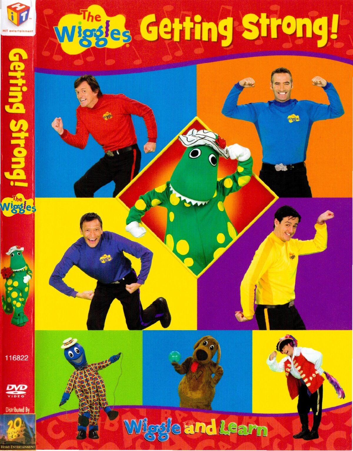 Wigglepedia Fanon: The Wiggles: Getting Strong 2007 DVD (Hit