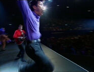 Jeff waking up in "The Wiggles Big Show"