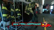 Title card for New York Firefighter from I Swing My Baton