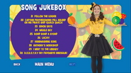 Song Jukebox menu page 3 (Background music: Wiggle Bay)