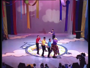 Henry and the Awake Wiggles conga-lining