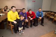 The Wiggles and Chandra Fincke at NASA in promo picture