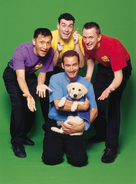 The Wiggles and a puppy