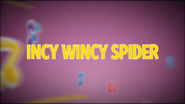 Incy Wincy Spider