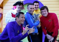 TheWiggles,CaptainFeatherswordandLogan