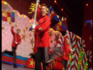 Brett in "Santa's Rockin'!" concert