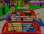 The Wiggles in the end credits