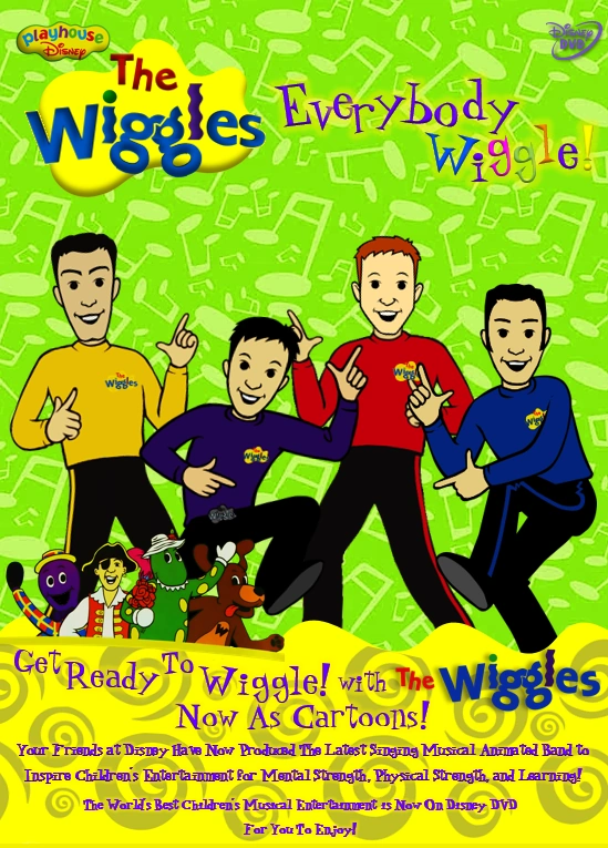 Wigglepedia Fanon Everybody Wiggle! (a Cartoon Wiggles Video