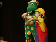 Clare as Wiggly Coloured Dancer in "The Wiggles Big Show" concert