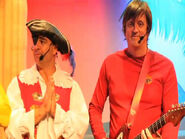 Murray and Captain Feathersword in 2011 video clip