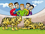 The Wiggles, Morgan and the tigers