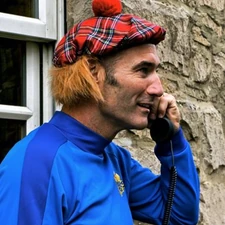 Anthony on the telephone