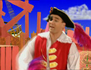 Captain Feathersword in "Directions"