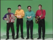 Dark grape, goldenrod, turquoise, crimson