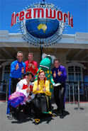 The Wiggles, Dorothy and Captain in Dreamworld
